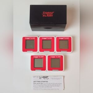 Scrabble Flash Electronic Tile Game Set